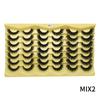 Delicate 21 Pairs Volume Strip Lashes Stage Dramatic False Eyelashes  Party & Festival Makeup
