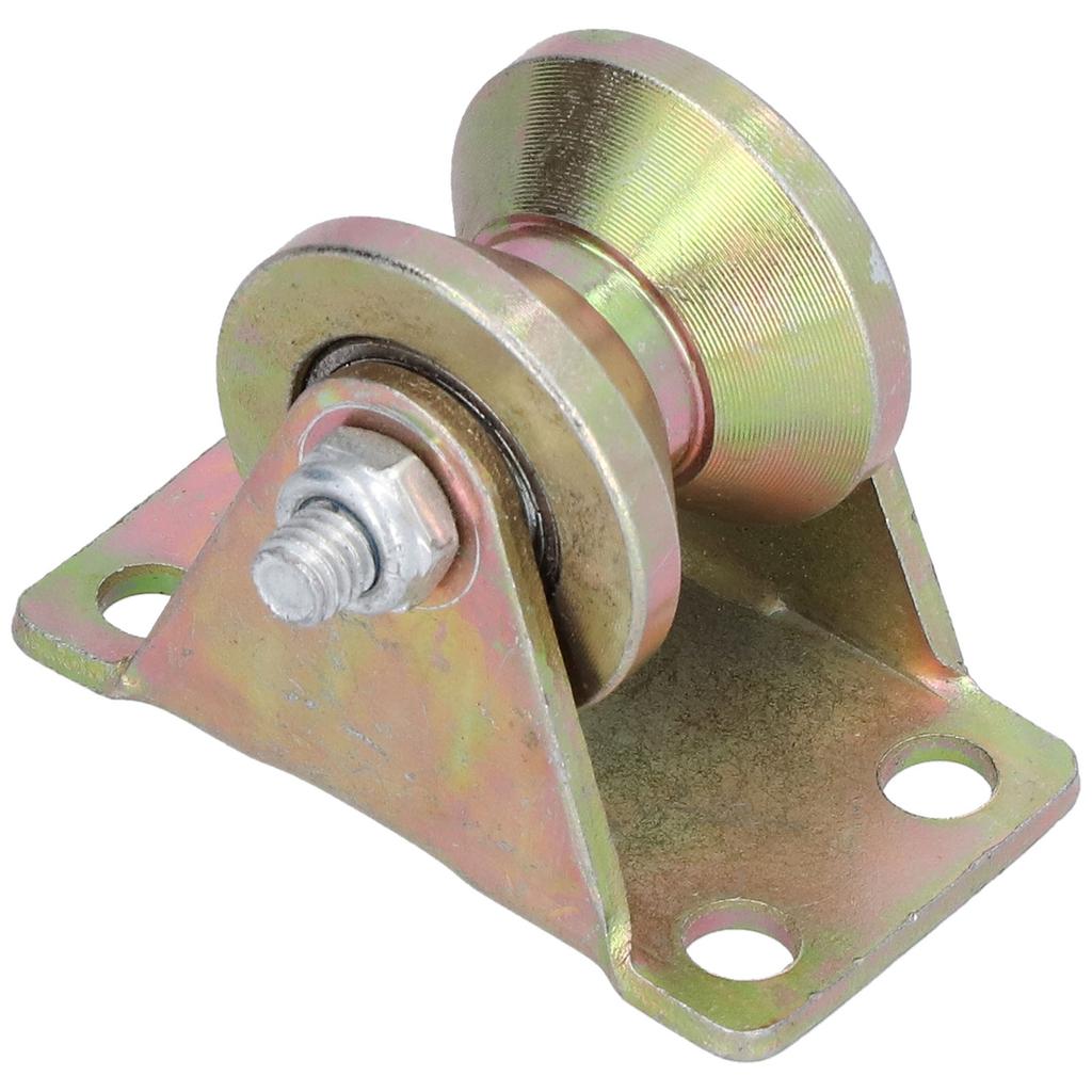 32mm V?Type Groove Wheel Heavy Duty Wire Rope Rail with 2.5mm Bracket for Moving Door