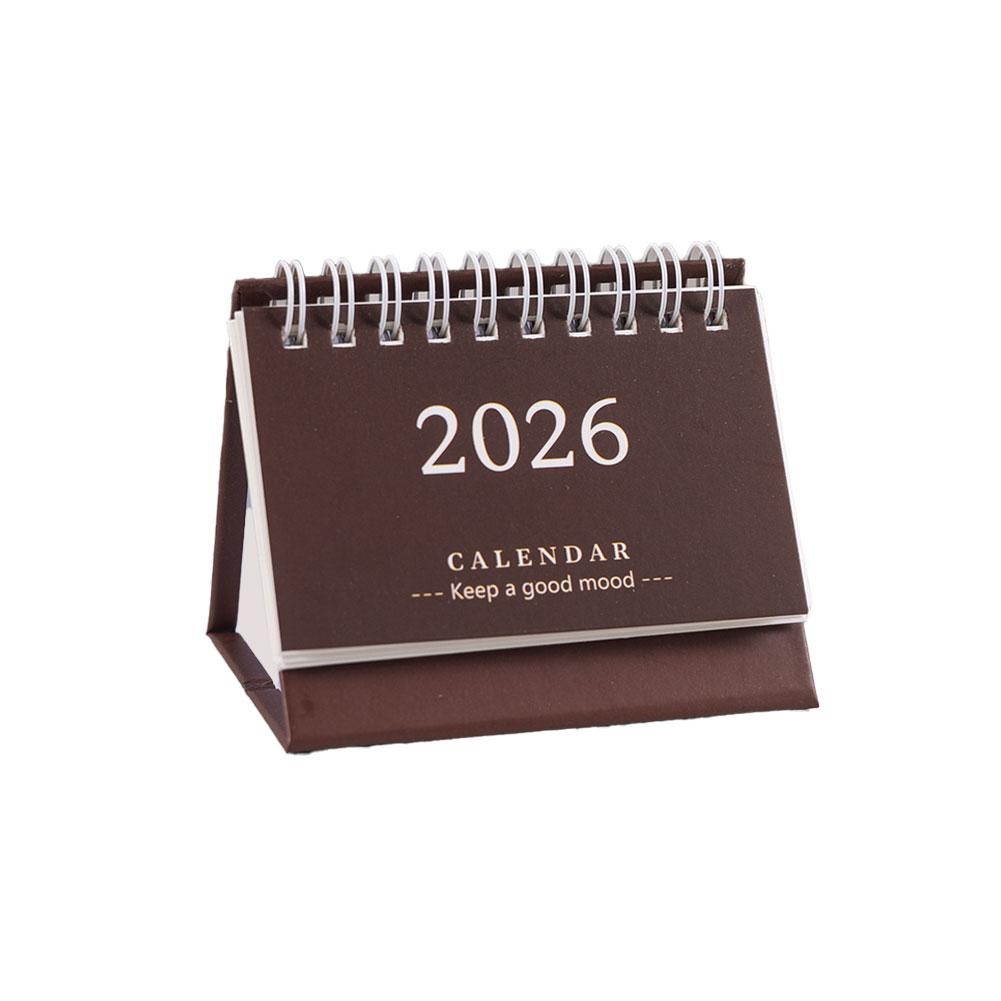 2026 Mini Desk Calendar Large English Calendar Books Annual To Do List Monthly Daily Planner Time Manegement