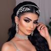 Elegant Princess Queen Crown Shiny Bridal Head Hoop Vintage Women Headpiece  Girls