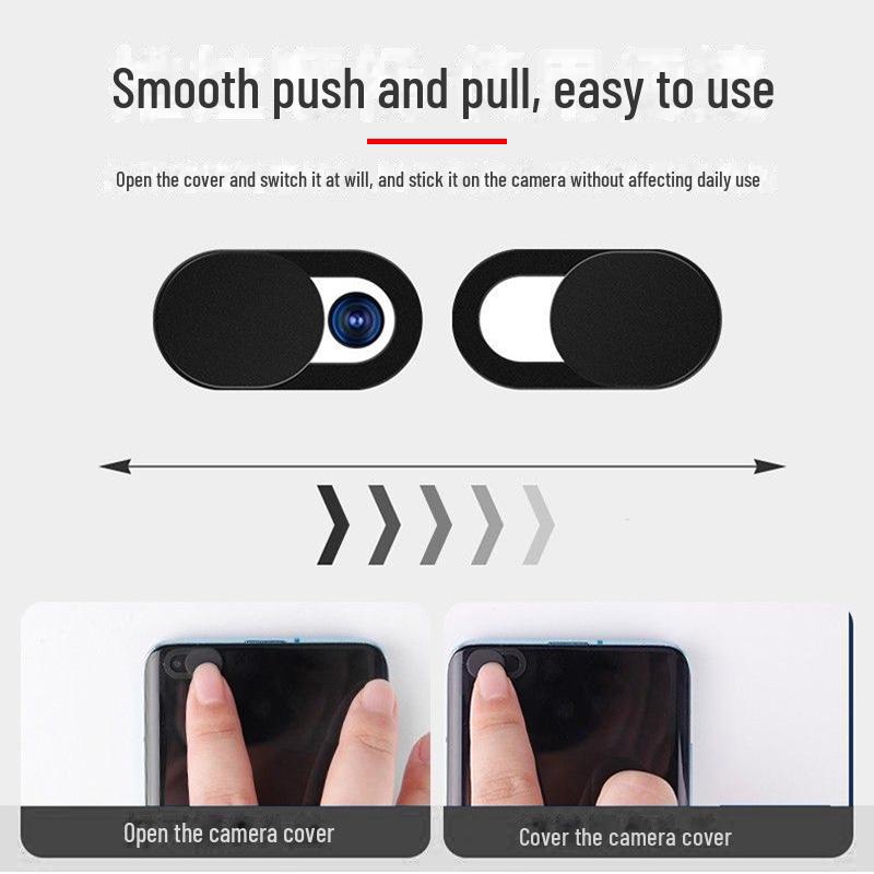 Apple Device Privacy Cover: Camera Lens Sticker & Notebook Shield