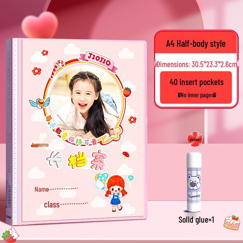 Customizable Children's Memory and Growth Record Book