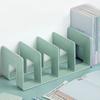 Neuer Morandi 4-Gitter Buchstütze Ständer Bücherregal Schreibtisch-Organizer Aufbewahrungsregal Buchstütze Buchhalter Für Schulbedarf Büro
