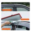 For Geely Galaxy E5 /EX5 Car Window Rain Guard Decorative Bright Strip Special Modification Door Rearview Mirror Visor