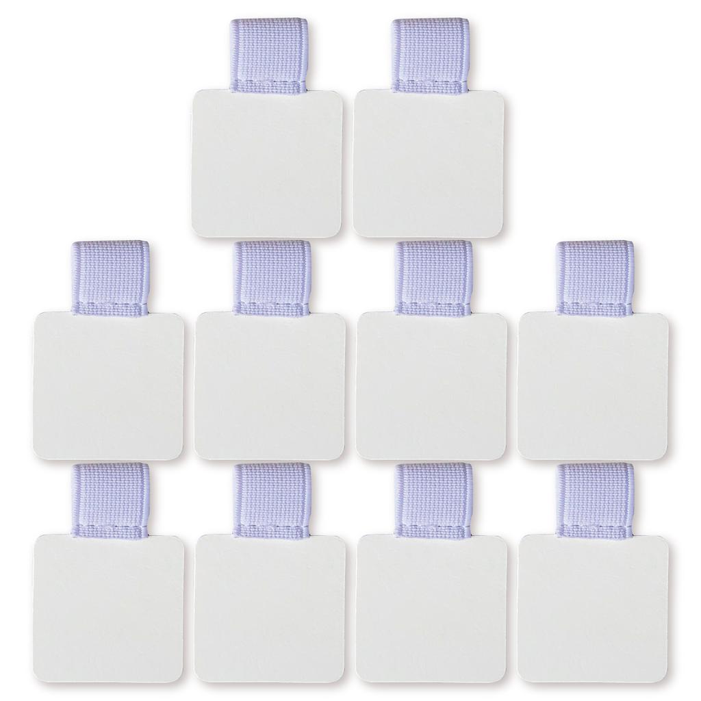 10er-Pack elastischer Stiftschlaufenhalter, selbstklebender PU-Leder-Clip, Bleistifthalter für Notizbücher, Zeitschriften, Planer