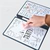 Stylish A5 Reusable Whiteboard Notebook - Ultra-Portable Weekly Planner With Durable Faux Leather Cover Versatile Memo Pad