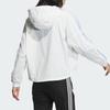 Adidas Originals Adibreak Windbreaker Jacket With Side Snap Buttons And Hood Women Jackets Bright-White JI7474
