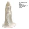 Mysterious Masked Women Statue 3D Printed Robe Lady Sculpture for Desk Wine Cabinet Shelf Mantel Table Entryway Decor