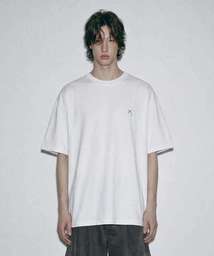 ZENSAI Sepia Flower Print White