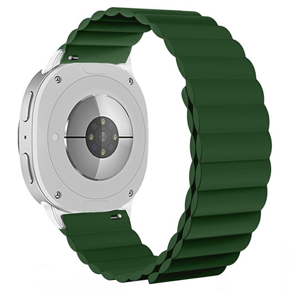 Silicone Strap for Samsung Galaxy Watch8 44mm/40mm/Watch8 Classic 46mm Magnetic Smart Watch Band