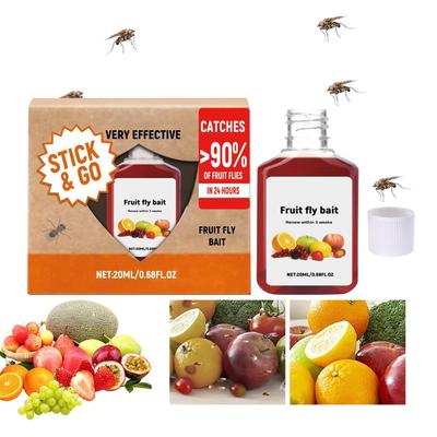 20ml Fruit Fly Bait Long-Lasting Effectively Attract Fruit Flies To Enter the Trap Through a Specially Formulated Odor Formula