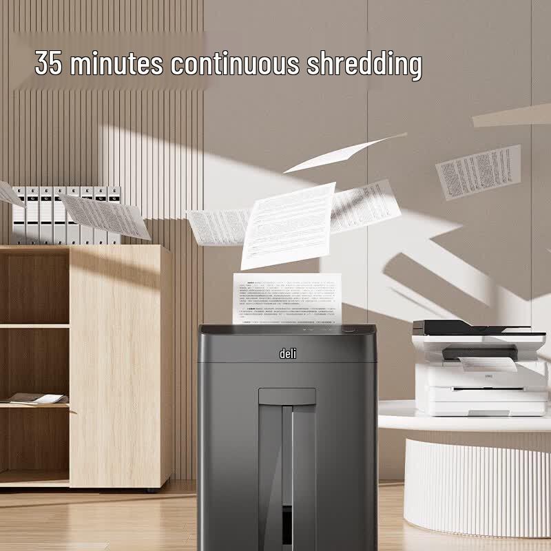 Deli GA888 Level 5 High-Security Commercial Paper Shredder CN plug (adapter included)
