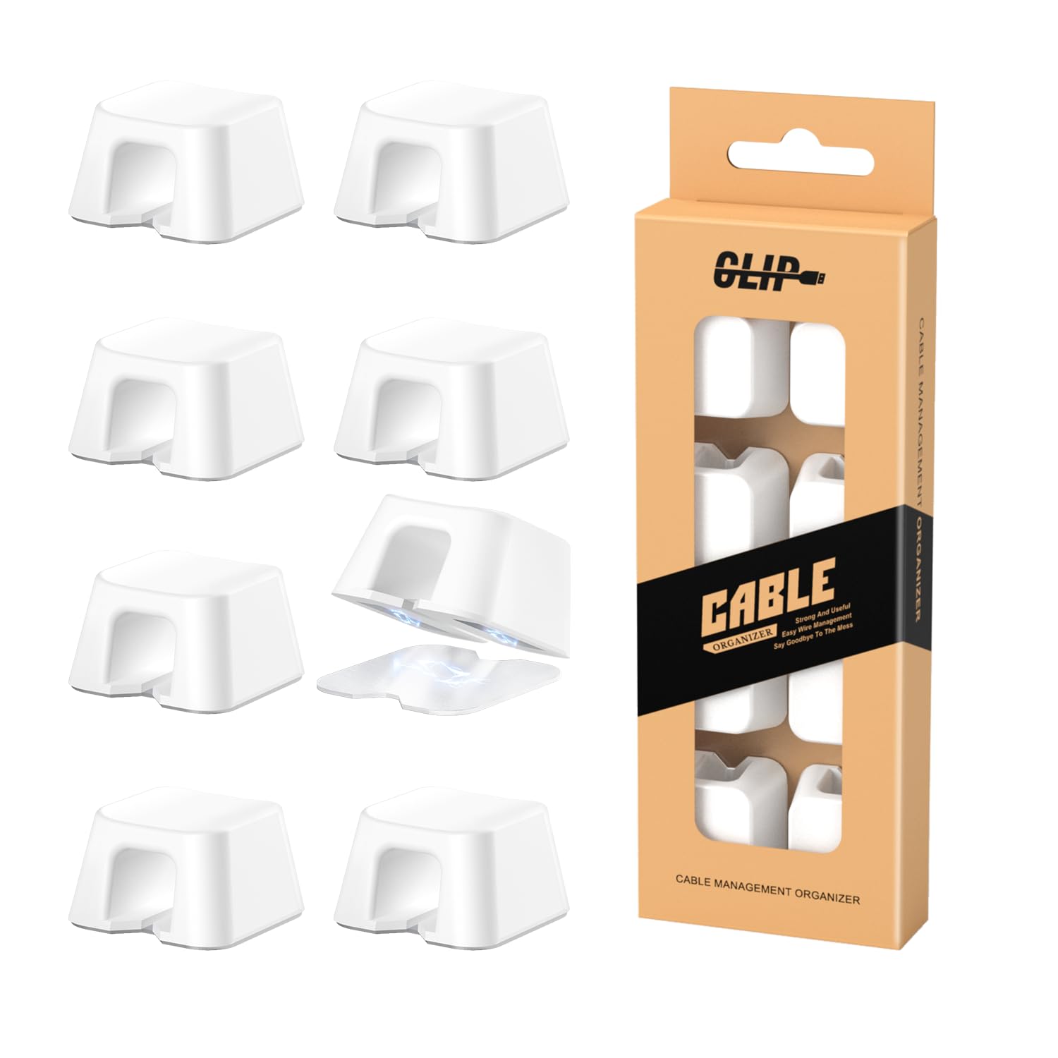 

Maveek Super Strong Magnetic Cable Supports up to 8mm New Magnetic Cable Cable Management Prevents Dropping and with Metal Cable Wiring for USB LAN