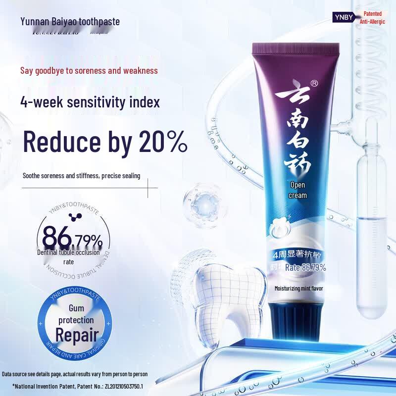 Yunnan Baiyao Sensitive Teeth Relief Toothpaste