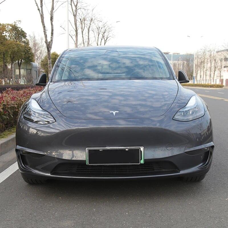 Futhope Lama de aer Lampă de ceață Sprânceană Deflector de vânt Protecție Pentru Tesla Model 3 Y 2018-2023 Modificare Automobil Reambalare