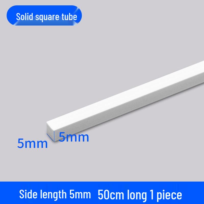 DIY Sand Table Model Kit: ABS Rods, Glue Sticks, Half-Round & Square Tubes