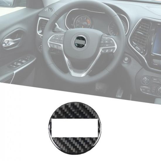 Steering Wheel Center Cover Trim Decal For Jeep Wrangler JK 2011-17/Compass 11+