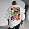 2026 Neues Japanisches Retro Dragon Ball Super Saiyan Cartoon Animation Druck Kurzarm Personalisiert Locker Design T-Shirt