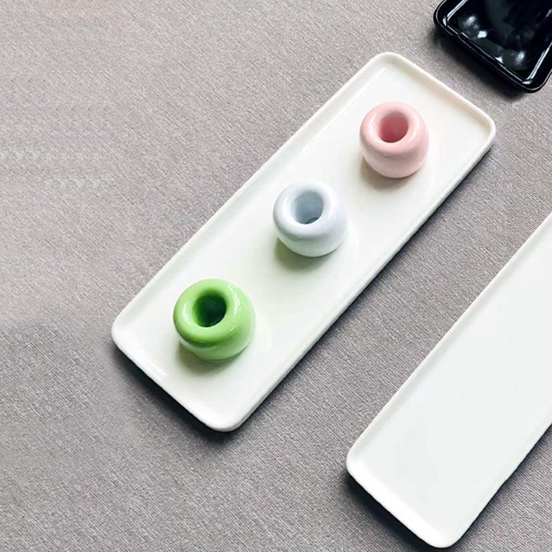 Ceramic Toothbrush Holder with Logo Printing Option