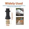 Specially Used As Accessories For High-Pressure Water Gun K2K7 Quick Adapter Car Washing Nozzle Five Color Foam Pot