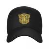 Custom Classic Cartoon Autobot Car Baseball Cap for Unisex Women Adjustable Dad Hat Sports Snapback Hats