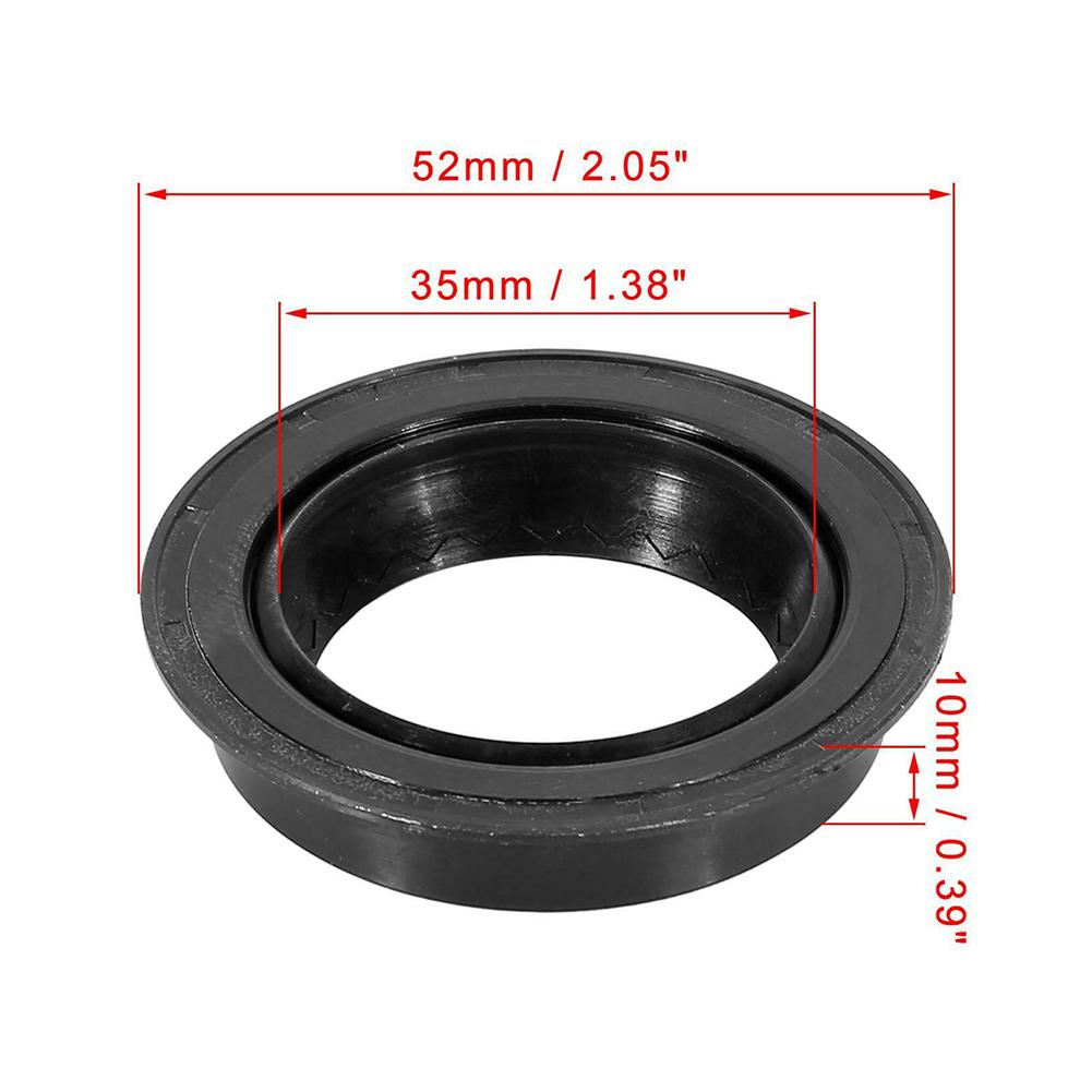 Nissan Patrol için 2 adet Trail Dişli Trail Siyah Ön İç Aks Contaları Plastik