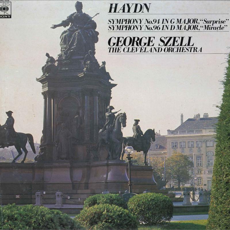 

LP Record GEORGE SZELL - Haydn, Symphony No.94 In G Major s 23AC559 CBS SONY 1978 Japan Classical Used