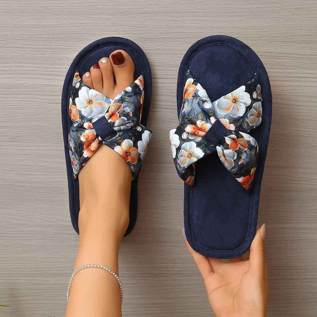 Fashion Women Fashion Lady Slippers Retro Summer Beach Open Toe Flat Shoes for Women Casual Slippers Slip On Flat Sandals Slides Women