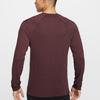 Nike Dri-FIT ADV Axis Performance System Solid Color Breathable Long Sleeve T-Shirt Men Tops Bright-Burgundy FZ0992652
