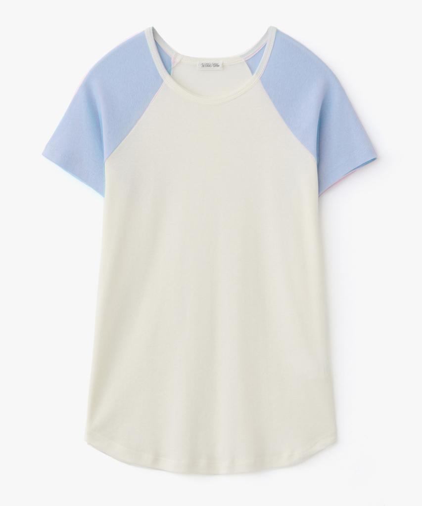 Jeonggamseutyudio Eco Color Block Raglan Tee_3 Color