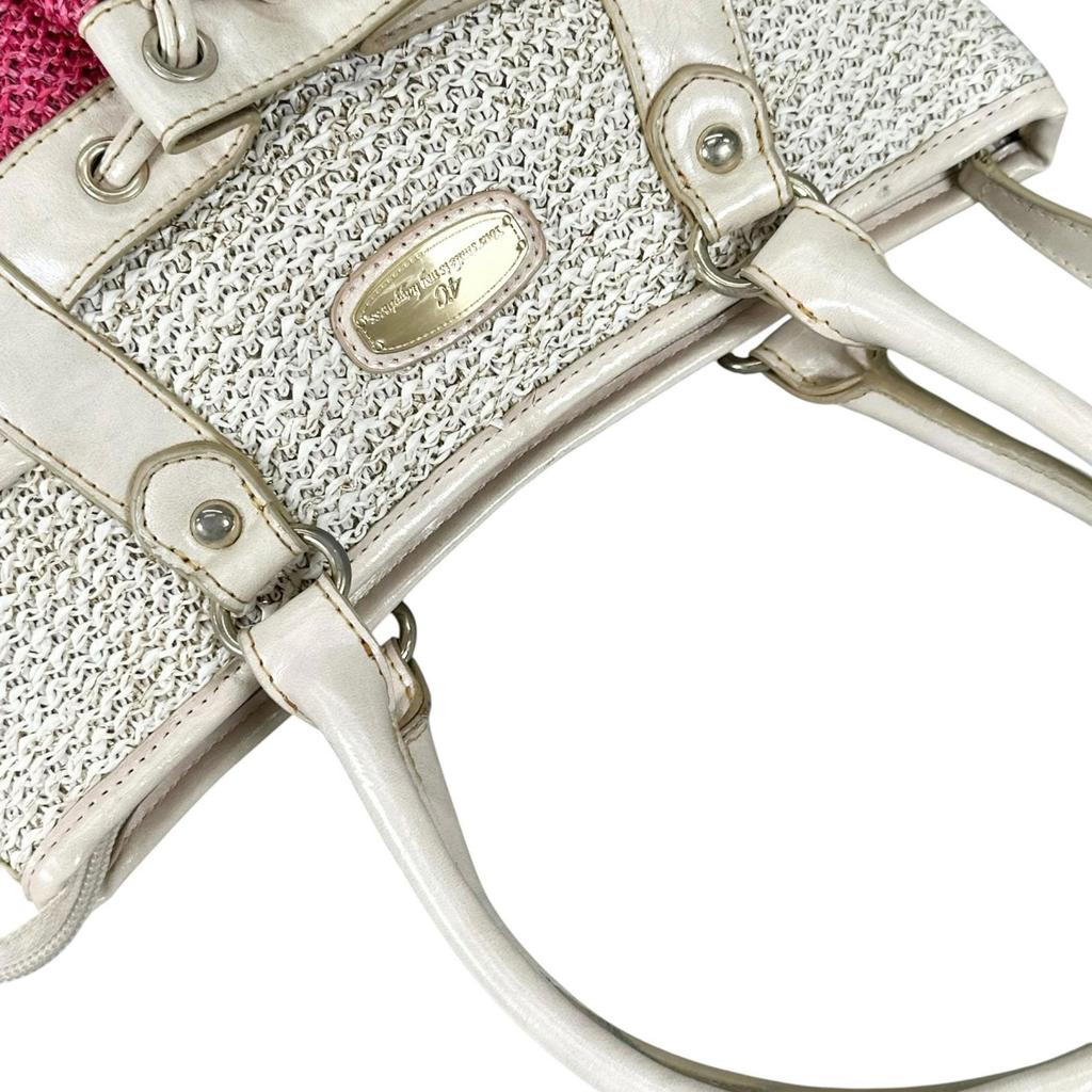 4℃ Handbag Beige Women Used