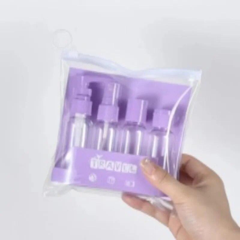 

4 шт. дорожных флакона, герметичные дорожные аксессуары, дорожные флаконы для шампуня и кондиционера, идеально подходят для бизнеса или личного пользования