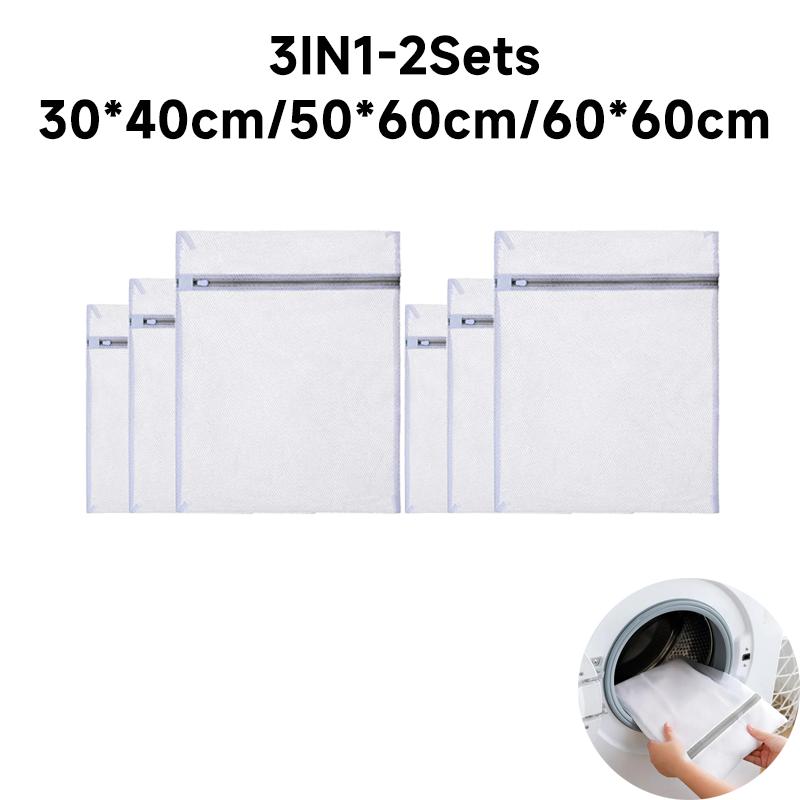 1-20Pcs Mesh Laundry Bag Polyester Laundry Wash Bags Coarse Net Laundry Basket Laundry Bags for Washing Machines Mesh Bra