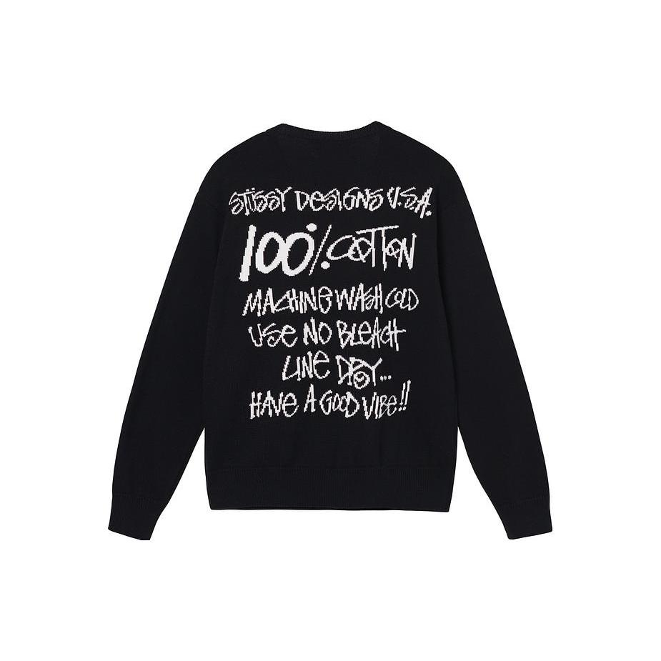 Stussy Metka Pielęgnacyjna Sweter SUSKN117140MJ