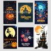 Halloween Party Theme Invitation Card Ghost Pumpkin Ghost Festival Invitation Greeting Card Atmosphere Scene Decoration Invitation