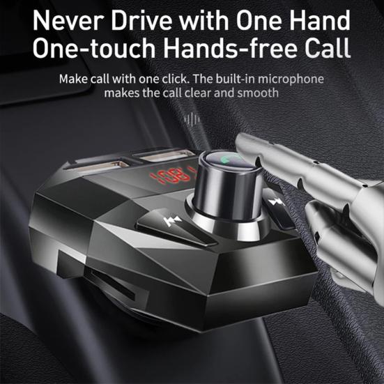 

Автомобильный MP3-плеер Plug Play, радиоадаптер, портативный Hi-Fi звук с глубокими басами, FM-передатчик