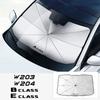 Car Sunscreen Windshield Sunshade for Benz W124 W203 W204 A CLASS B CLASS C CLASS E CLASS S CLASS CLA CLS SL SLC SLK