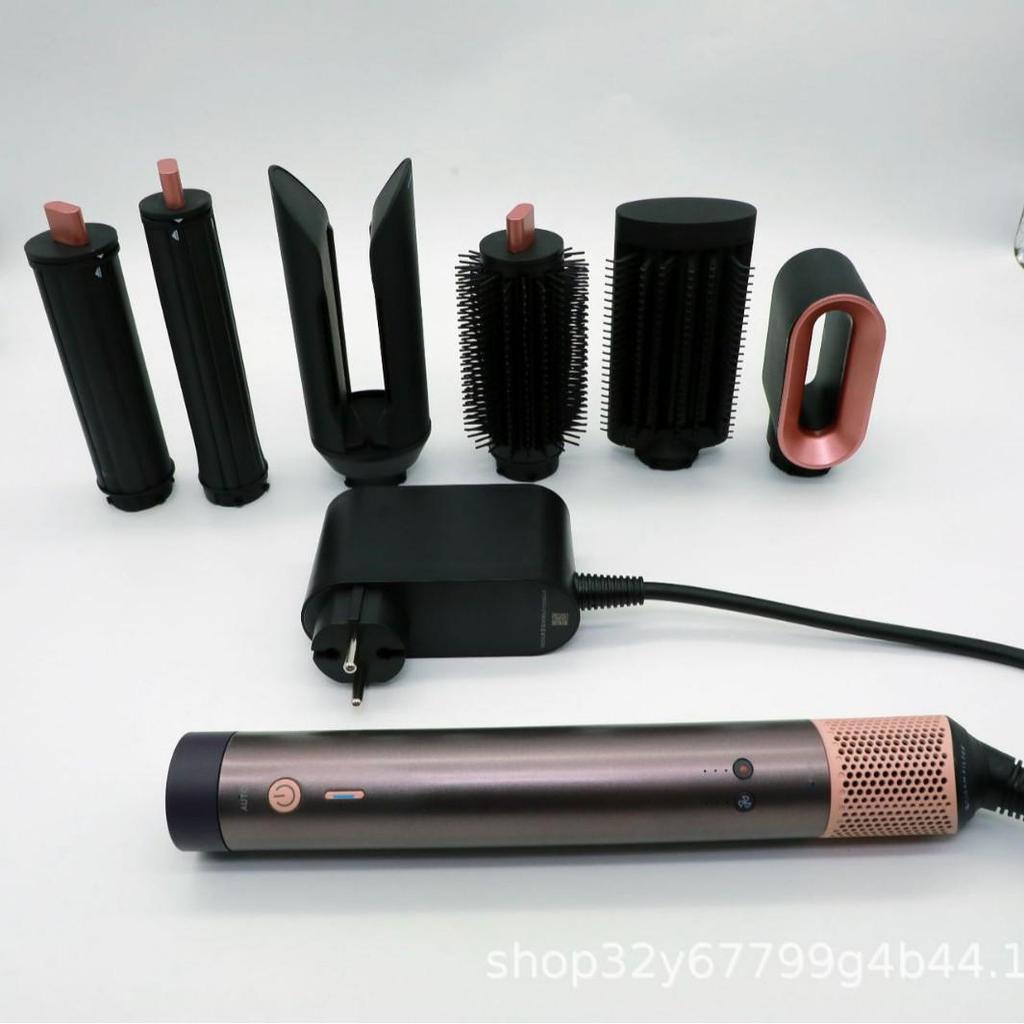 Mou Sen 9th Gen 2-in-1 Curling Iron & Straightener with Ionic Temp Control – Gift Box Packaging