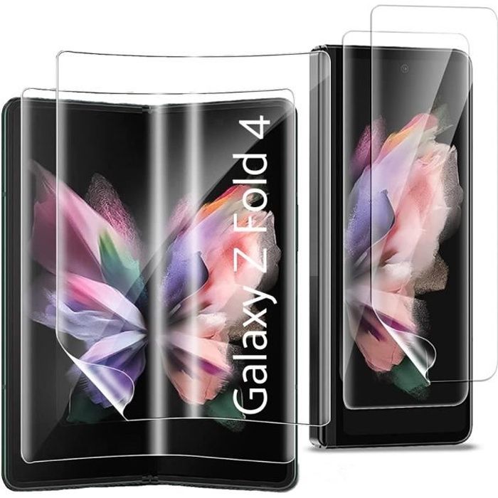 Screen Protector - Phonillico - Samsung Galaxy Z FOLD 4 - Pack of 4 - Ultra thin - Anti-scratch trasparente