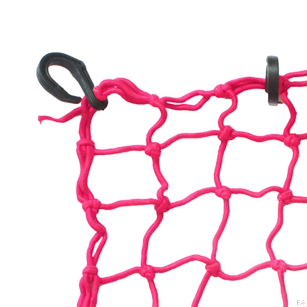 Motorcycle Cargo Net Luggage Storage Mesh Organizer 30x30cm Netting