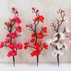 6Pcs Plum Blossom Branch Cake Picks Cupcake Toppers Birthday Wedding Baby Shower Holiday Party Dessert Decoration