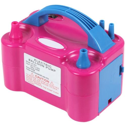 Portable Air Blower Double Hole AC Inflatable Electric Balloon Inflator Pump Air Balloon Pump NEW