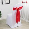 Elegante Coprisedia Decorazione con Nastro per Matrimonio