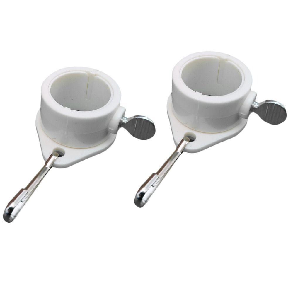 Durable With Grommets Flag Pole Ring No Rust Anti-wrap Flagpole Rotating Ring White Flag Pole Mounting Rings Office