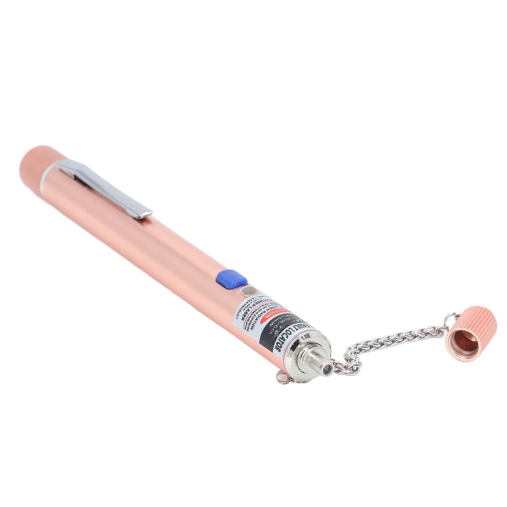 Fiber Visual Fault Tester 5KM Distance Non Contact Rechargeable Aluminum Alloy VFL Fiber Optic Test