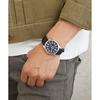 CITIZEN Q&Q Falcon Watch QB38-315 Analog Display Navy Blue - Reliable Japanese Movement