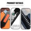 FMO3 Hidden Mobile Phone Number Plates Car Logo Temporary Parking Signs Accessories For Skoda S Kodiaq Octavia 2 3 Yeti Karoq Rapid