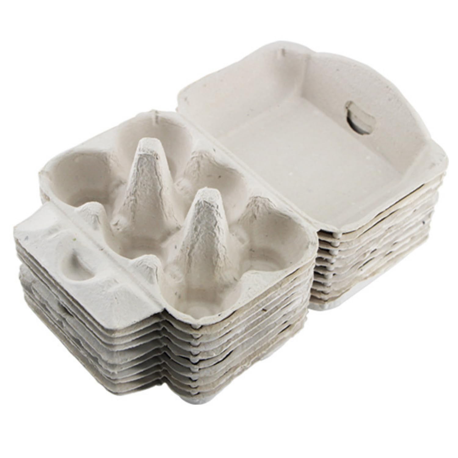 

Paper Egg Crates, Egg Cartons, Egg Containers, Paper Boxes, Holds 6 Eggs, Set of 20, NYANDELMO ND-0145-R11