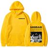 Rapper Morad MDLR Tur Albümü Kapüşonlular Erkek Kadın Giyim Hip Hop Moda Kapüşonlu Sweatshirtler Uzun Kollu Kazaklar Sokak Giyimi