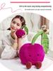 Cherry Peach Plush Toy - Cute Comfort Doll for Children